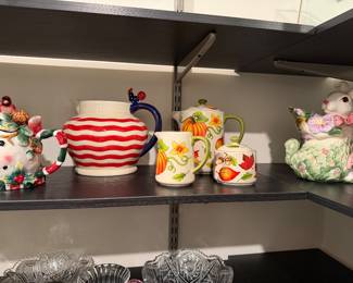 Holiday Tea Pots, etc.