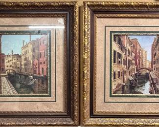 Pair Framed Prints
