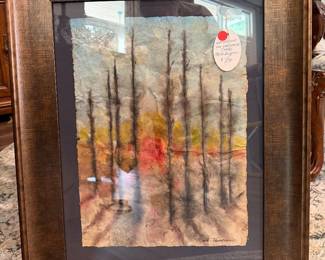 Original Watercolor, Mark Thompson 