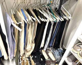 Designer pants and jeans