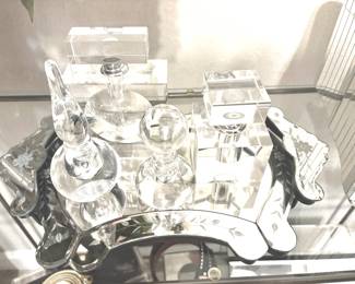 Beautiful perfume bottles