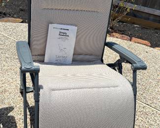 Pair Lafuma Zero Gravity loungers
