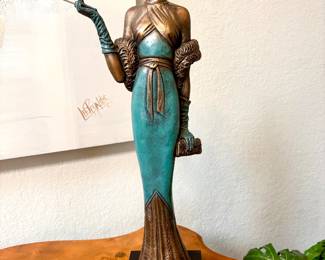 Bonded bronze sculpture by Claude LeClerc
