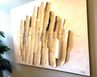 Large 3 dimensional art by Simone