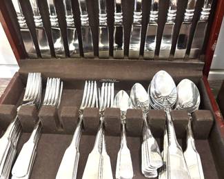 Stanill flatware for 12