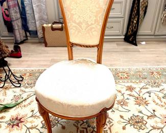 Feminine boudoir or desk chair