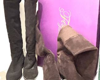 Suede boots