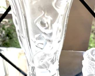 LaLique style Czech crystal