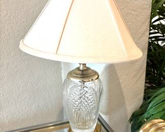 Small crystal lamp