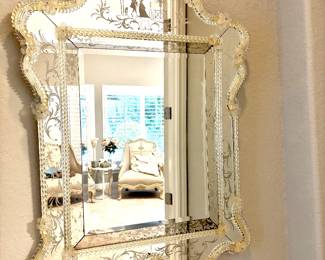 Opulent Venetian mirror