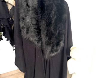 Fur trim wrap