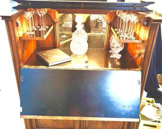 Shown open