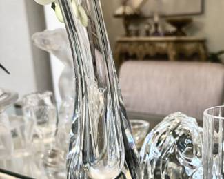 Baccarat vase