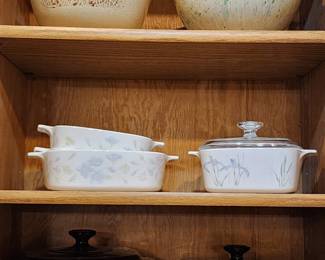 Pyrex Forest Fancies, Texas Ware Confetti Bowl