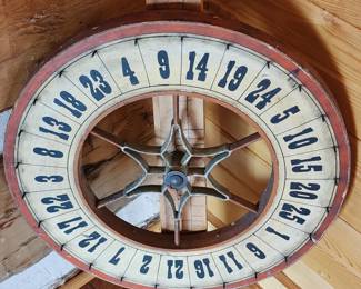 Wooden Carnival Wheel