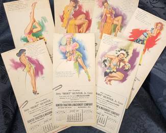 Pin up girl calendars 