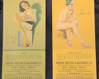 Pin up girl calendars 