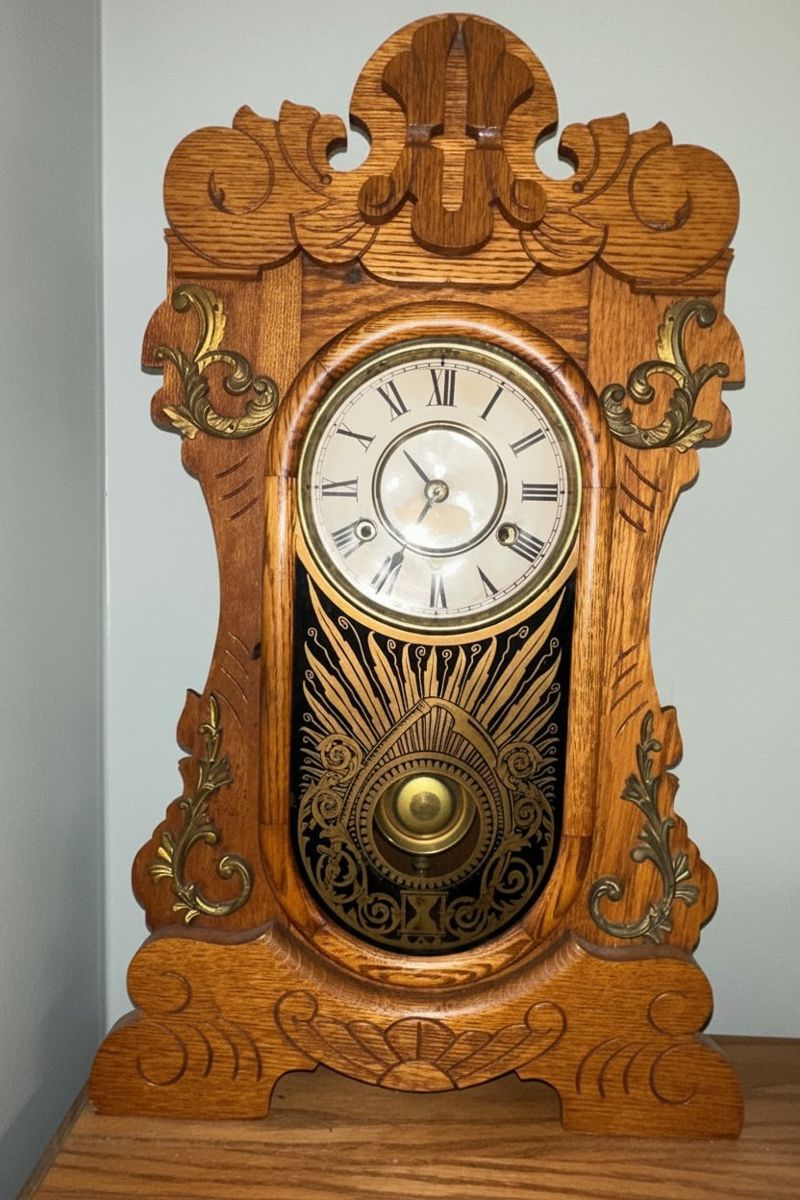 New Haven Clock Co. 'Martel' Mantel Clock
