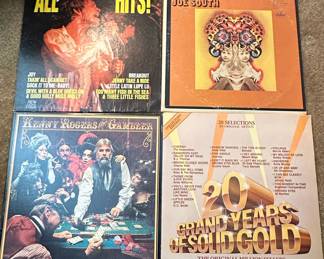 Vintage Vinyl Records - Classic Rock, Pop, and Soul