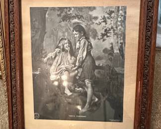Two's Company Framed Print