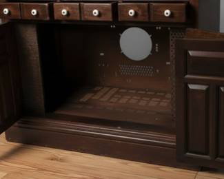 Ethan Allen Media Console Cabinet