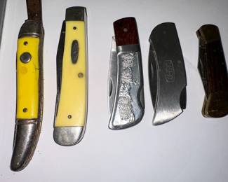 Assorted Vintage Pocket Knives