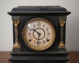 Seth Thomas Adamantine Mantel Clock