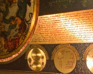 Peter Schenk The Elder Planisphaerium Terrestre Gold Foil World Map Print