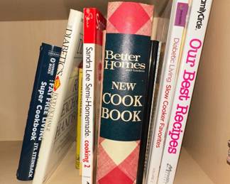 Collection of Vintage and Modern Cookbooks