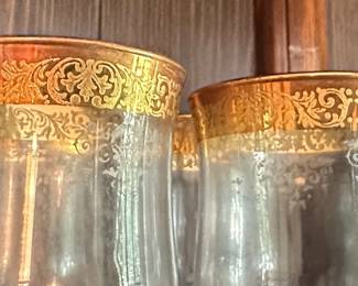 Irish Coffee Mugs with Gold Rim