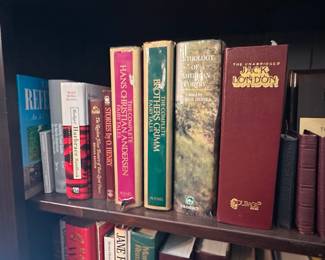 Assorted Vintage Educational and Literature Books