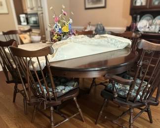 Windsor Style Dining Set with Chairs