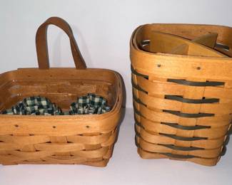 Longaberger Handwoven Basket Collection