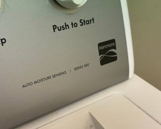 Kenmore Series 500 Dryer