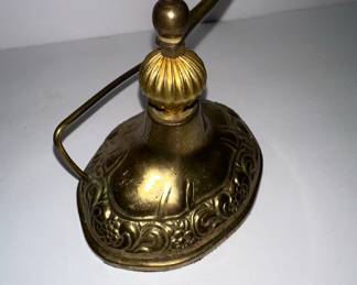 Victorian Brass Desk Magnifier