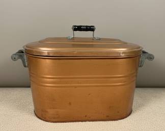Copper Wash Boiler Style Tub