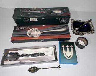 Assorted Silver Plated Serving Pieces