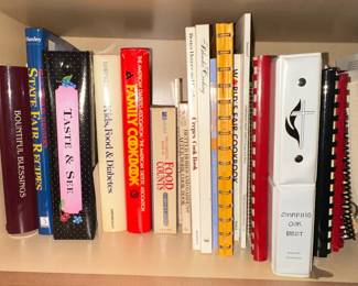 Collection of Vintage and Modern Cookbooks