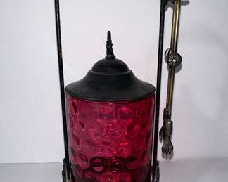 Rockford Silver Co. Pickle Caster