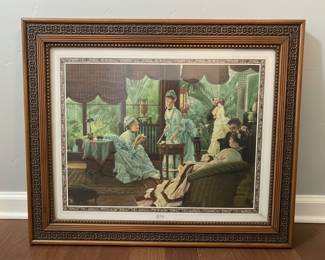 James Tissot The Rivals Print