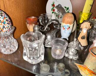 Assorted Decorative Figurines and Glassware