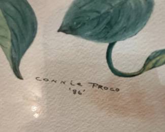 Connie Proco Botanical Watercolor Print