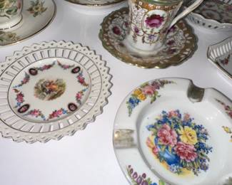 Assorted Tea Ware and Decorative Plates