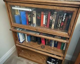 Oak Barrister Style Stackable Bookcase