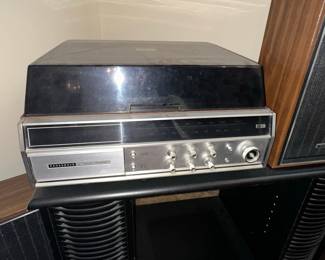 Panasonic SE-3080 AM/FM 8-Track Stereo System with Speakers