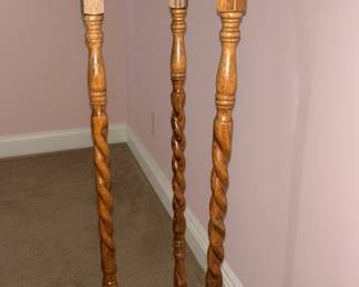 Victorian Style Barley Twist Plant Stand