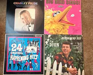 Vintage Vinyl Record Albums