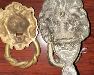 Lion Head Door Knockers