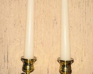 Baldwin Brass Candlestick Pair