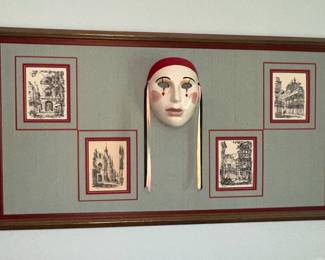 Turner Sketch Collection with Pierrot Mask
